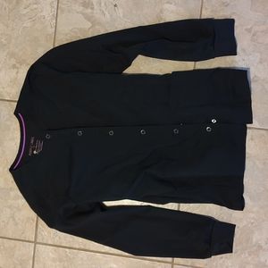 Purple label by healing hands scrub jacket